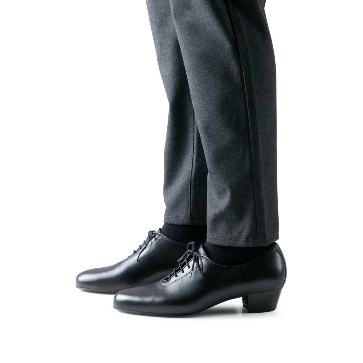 Herrentanzschuhe Latin Forli 28019 Nappaleder Latinabsatz Werner Kern