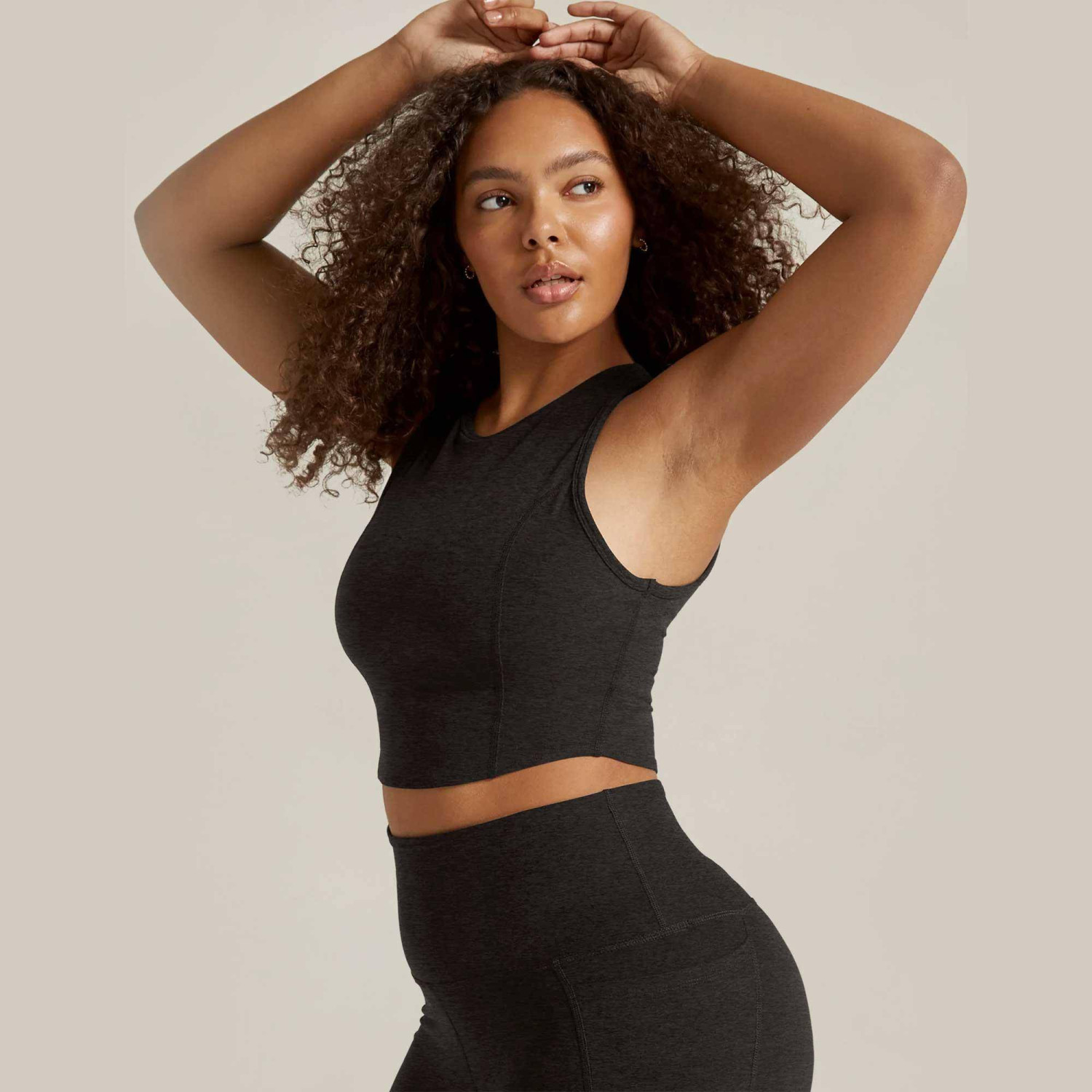 Spacedye Motivate Cropped Tank SD4640 Beyond Yoga im Ballett Shop