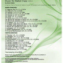 Music CD for Ballet Class Vol. 4 - Soren Bebe - FOHMCD016