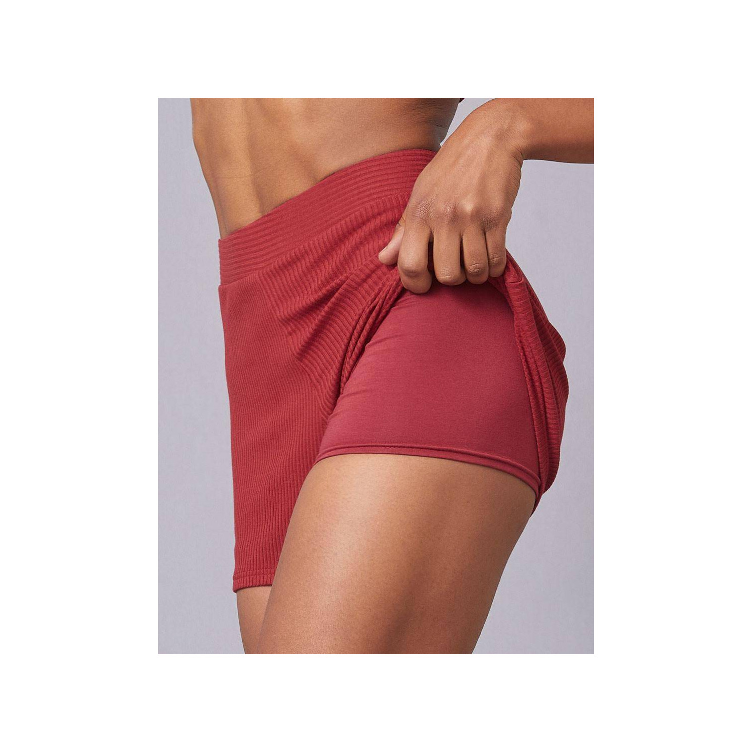 Gerippte Shorts 2 in 1 RENO Temps Danse im Ballett Shop