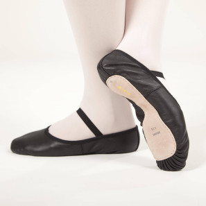 Ballettschuhe Kinder 205G Leder mit ganzer Sohle von Bloch