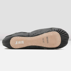 Ballettschuhe Kinder 205G Leder mit ganzer Sohle von Bloch