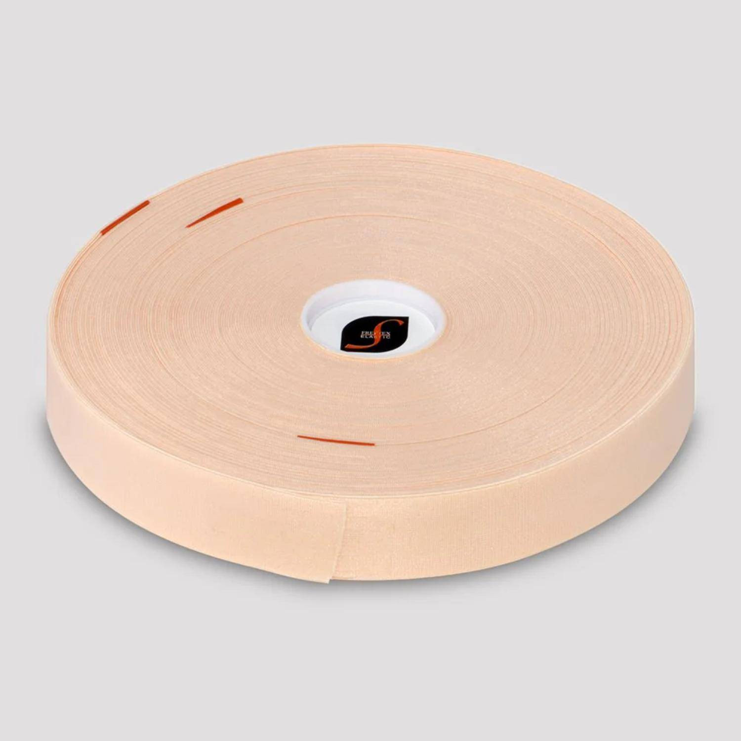 A0193 Elast-Satinbändel 7/8 auf Rolle ca 30m PNK Bloch