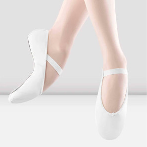 Ballettschuh Kinder 209G Bloch Arise Leder mit ganzer Sohle