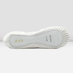 Ballettschuh Kinder 209G Bloch Arise Leder mit ganzer Sohle