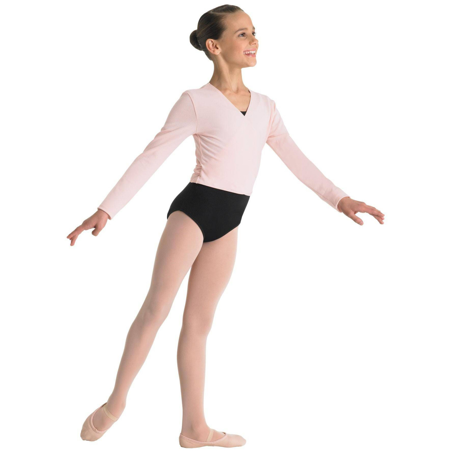 CZ5407 Bloch Wickeljacke Langarm im Ballett Shop Zürich