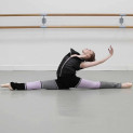 Aufwärmhose Streifenoptik 5534 Intermezzo im Ballett Shop