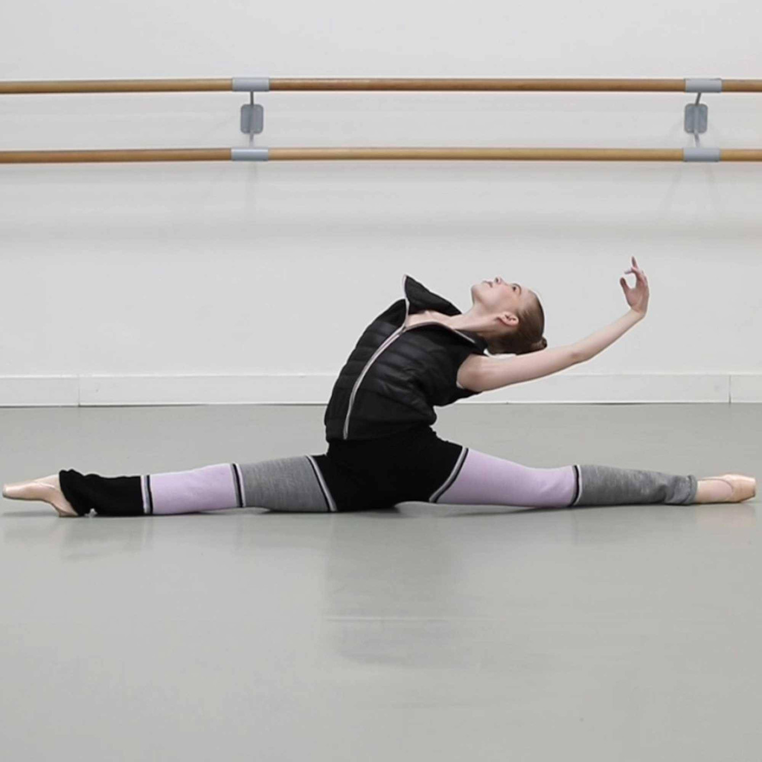Aufwärmhose Streifenoptik 5534 Intermezzo im Ballett Shop