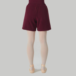 Polar Fleece Warm Up Shorts SMILE bordeaux Temps Danse | Ballett Shop