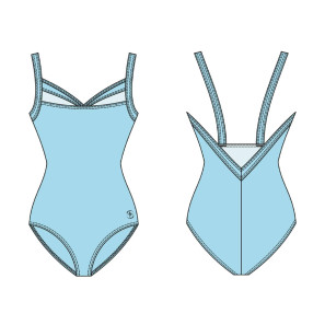 Ballettbody Spaghettiträger CYPRES Wearmoi im Ballett Shop