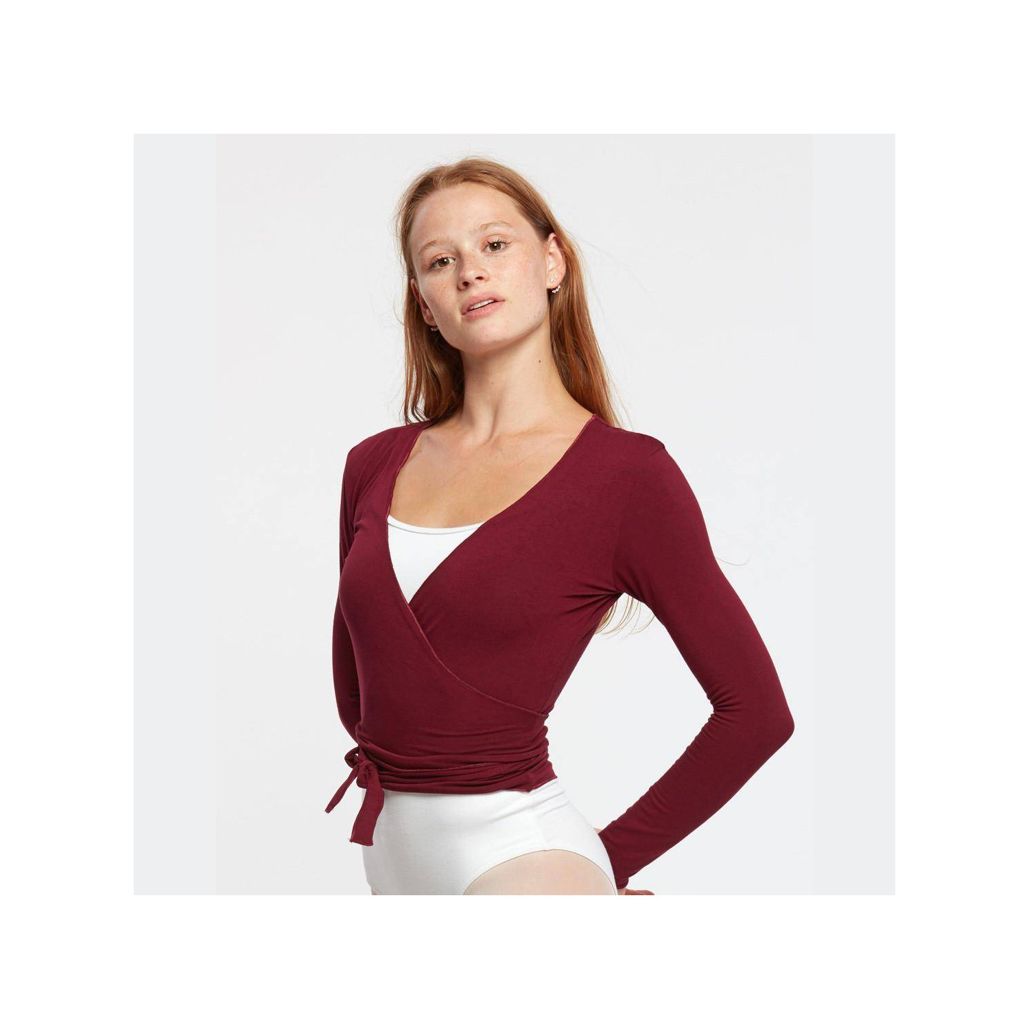 Wickeljacke Ballett Wickeltop Warm Up Jacke VIGUEUR Temps Danse im Ballett Shop