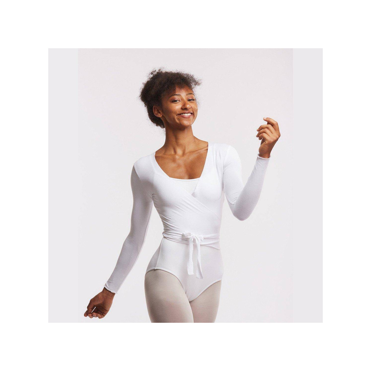 Wickeljacke Ballett Wickeltop Warm Up Jacke VIGUEUR Temps Danse im Ballett Shop