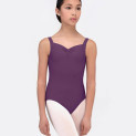 Tanztrikot Damen breite Träger gerafft FAUSTINE Wear Moi