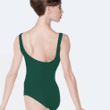 Tanztrikot Damen breite Träger gerafft FAUSTINE Wear Moi