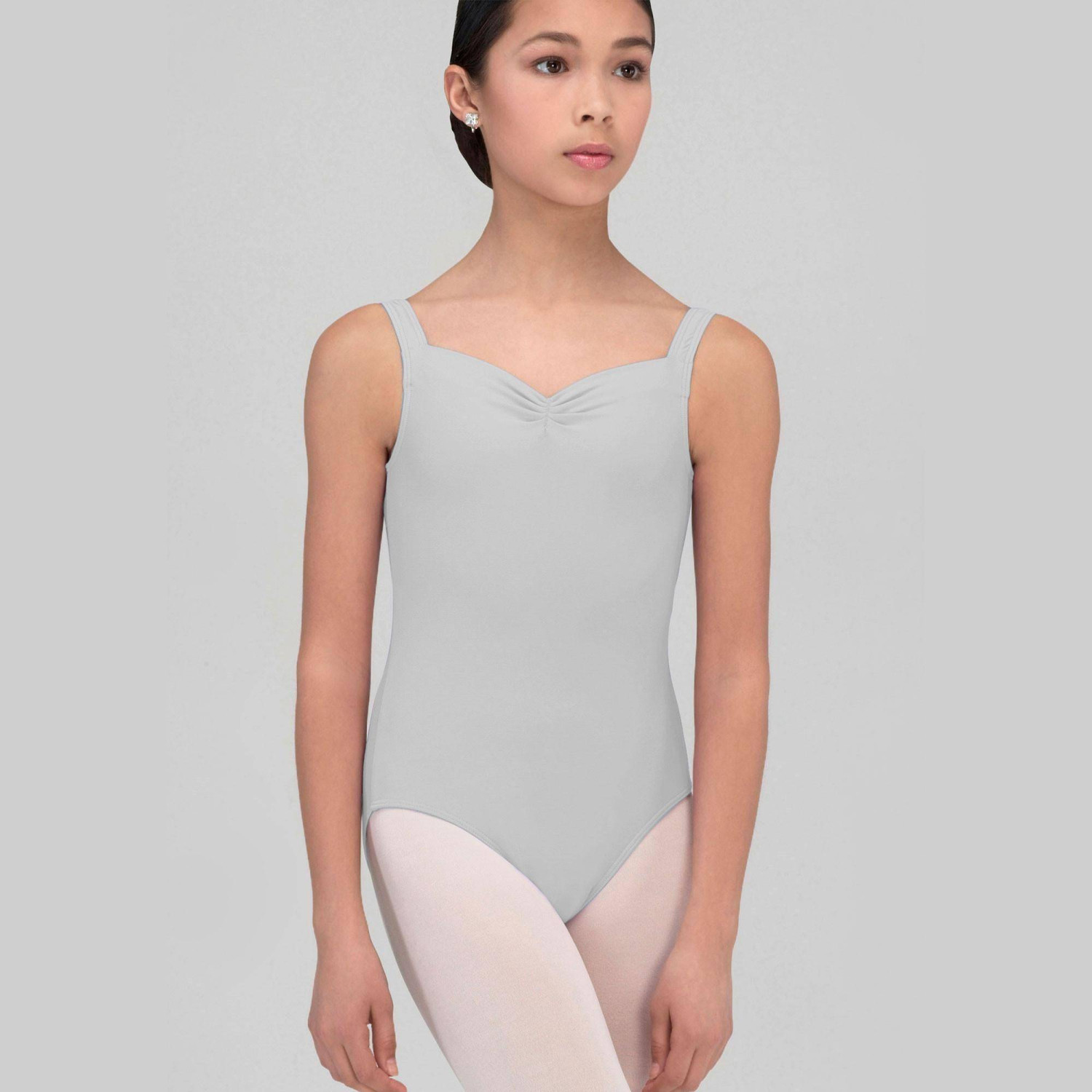 Tanztrikot Damen breite Träger gerafft FAUSTINE Wear Moi