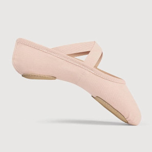 Kinder Performa Schläppchen Stretch-Leinen 284G Bloch