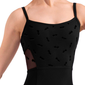 Elegantes Trikot mit Spaghettiträgern und floralem Design L70013 Bloch