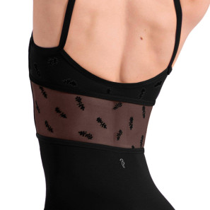 Elegantes Trikot mit Spaghettiträgern und floralem Design L70013 Bloch