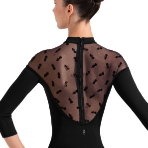 Trikot 3/4 Arm Blumenstickerei L60004 Bloch Opulence
