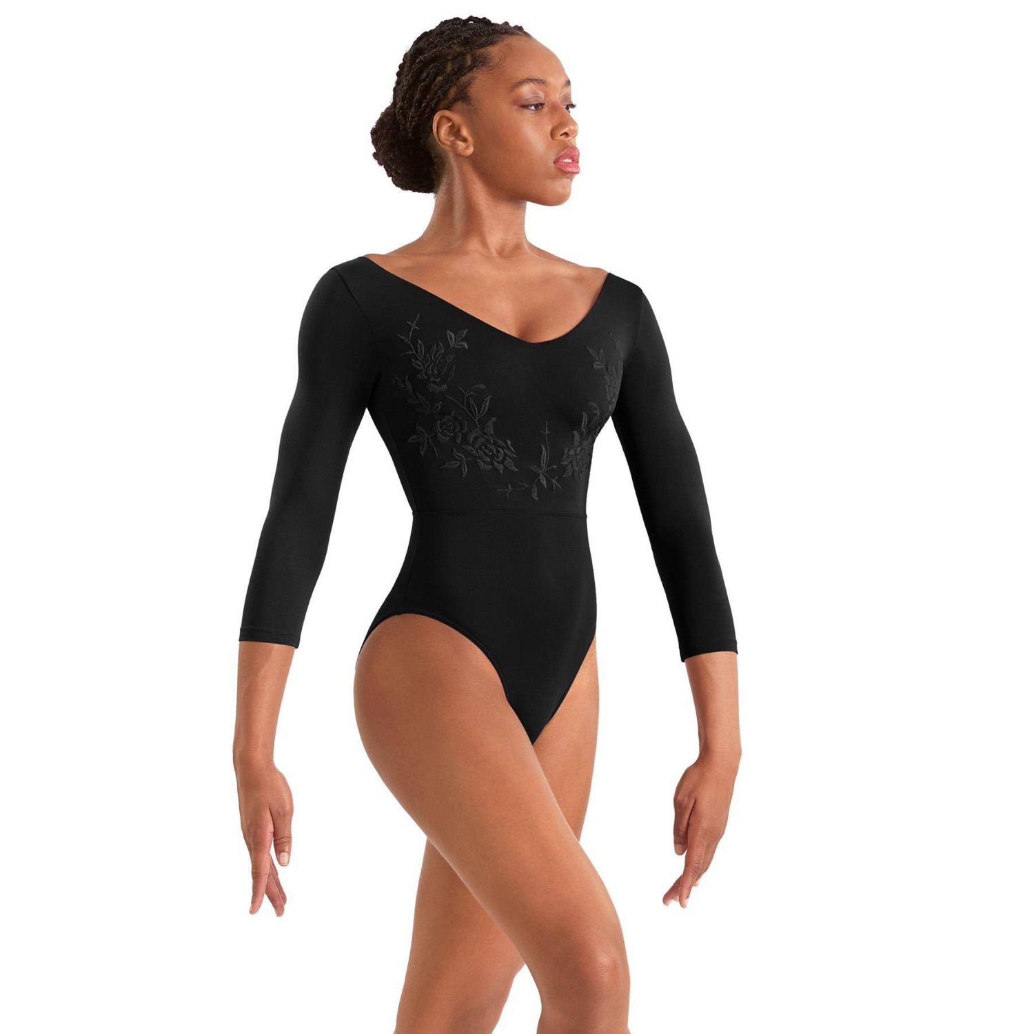 Trikot 3/4 Arm V-Ausschnitt M60003LM Mirella Adagio