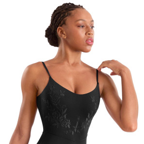 Trikot Camisole mit Blumenstickerei M70007LM Mirella Adagio