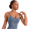 Trikot Camisole mit Blumenstickerei M70007LM Mirella Adagio
