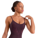 Trikot Camisole mit Blumenstickerei M70007LM Mirella Adagio