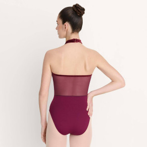 Ballett-Body im Neckholder-Stil mit Samt 31748 Intermezzo