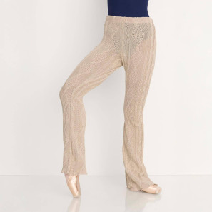 Flare-Strickhose aus Baumwolle 5578 Intermezzo 