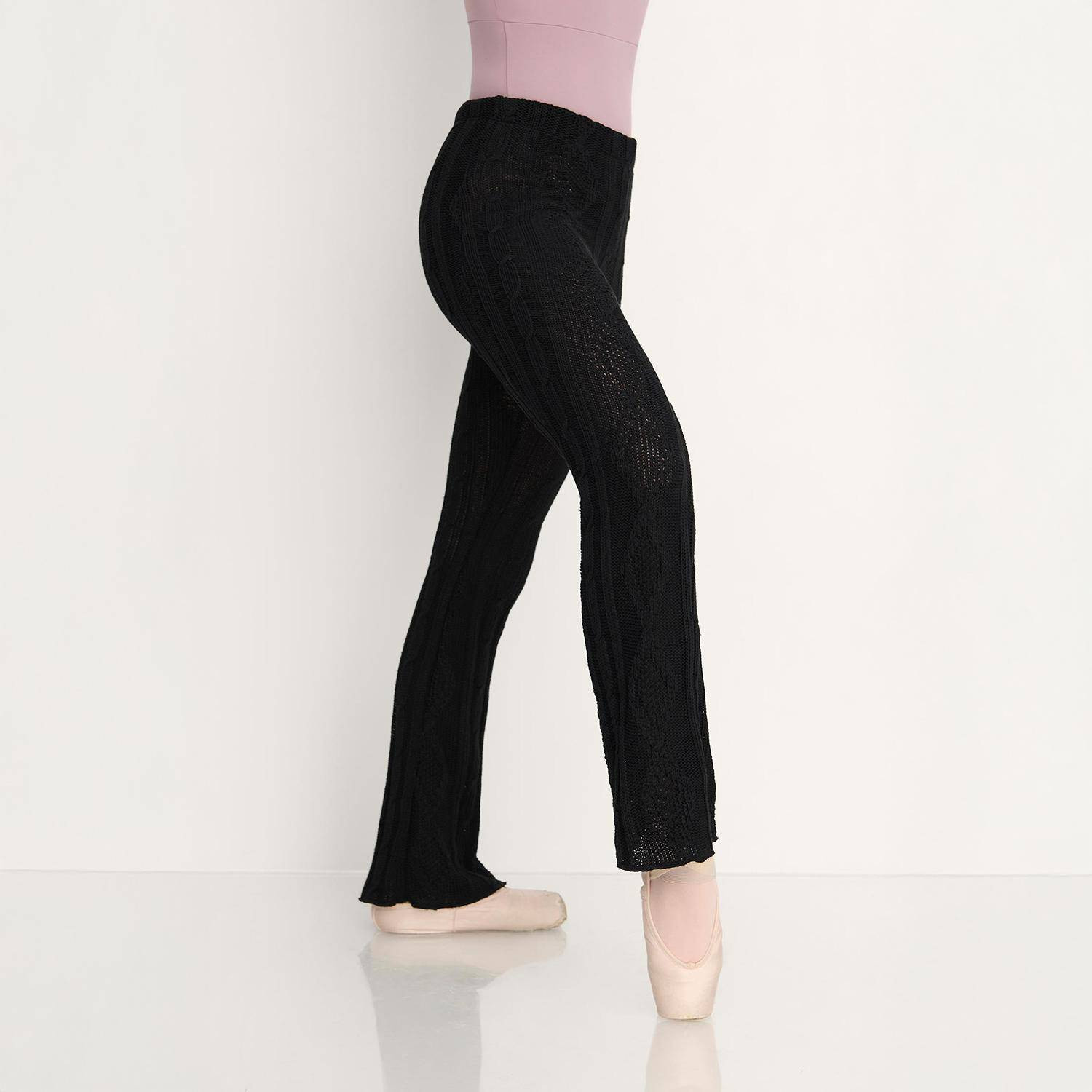 Flare-Strickhose aus Baumwolle 5578 Intermezzo 