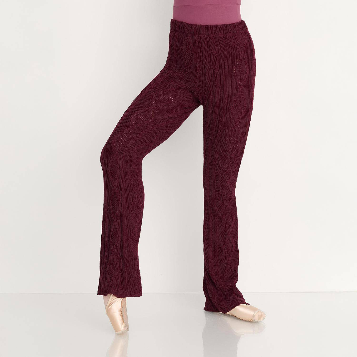 Flare-Strickhose aus Baumwolle 5578 Intermezzo 