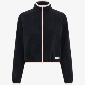 Kurze Fleece-Jacke mit Reissverschluss S0776 Repetto
