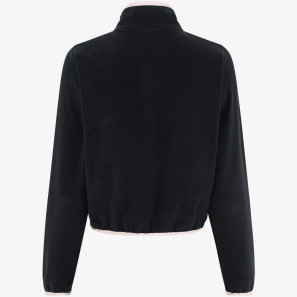 Kurze Fleece-Jacke mit Reissverschluss S0776 Repetto