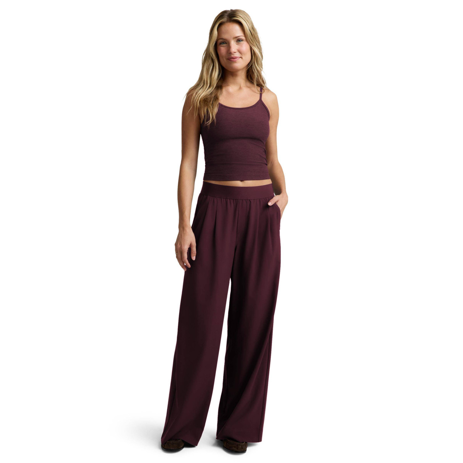 Stoffhose mit elastischem Bund 007DZ Beyond Yoga