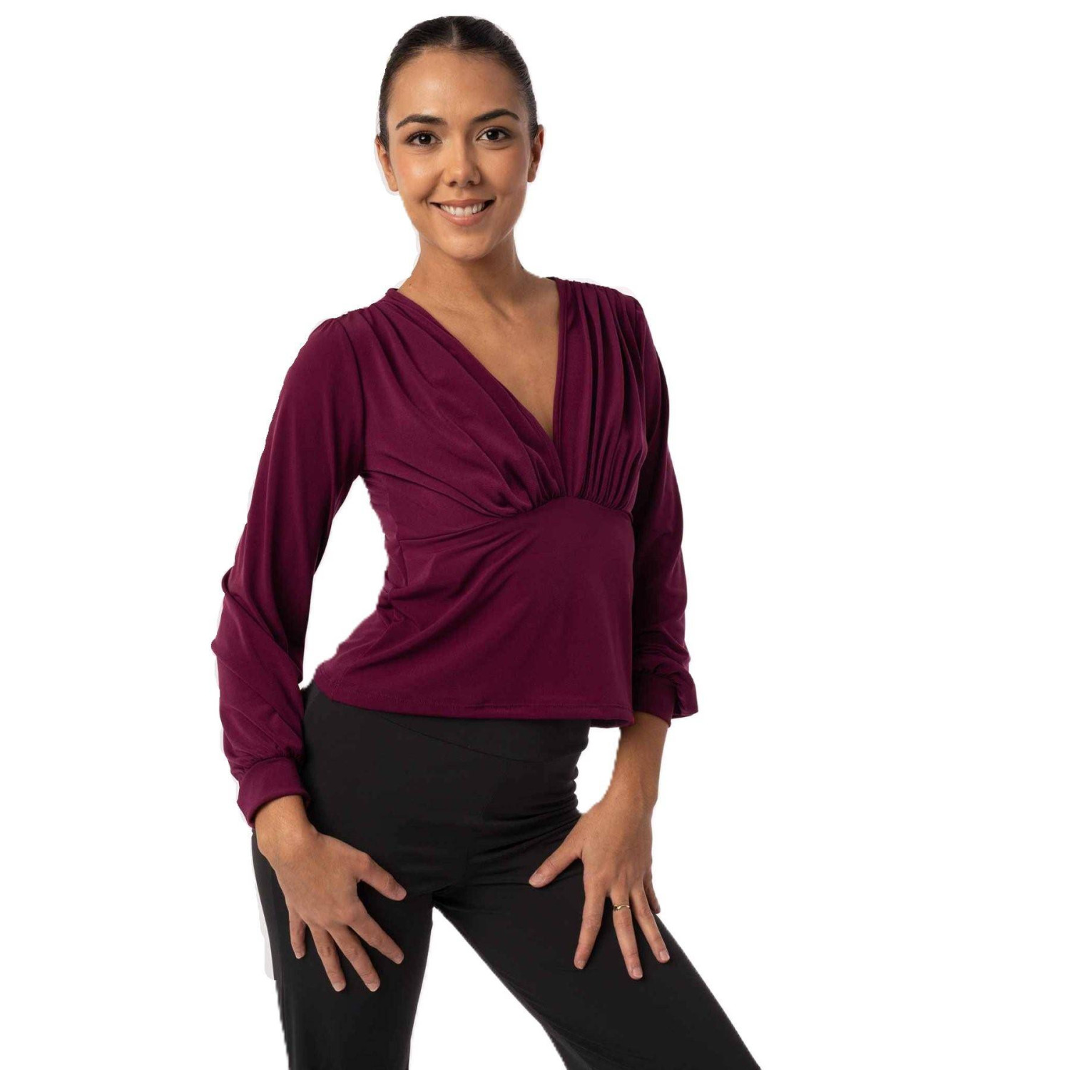 Damenshirt V-Ausschnitt Fakhira 6648 Intermezzo