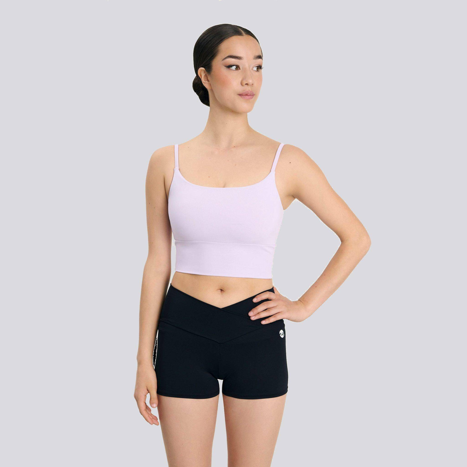 Crop Top bauchfrei Camisole Criss Cross 6653 Intermezzo | Ballett Shop
