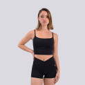 Crop Top bauchfrei Camisole Criss Cross 6653 Intermezzo | Ballett Shop