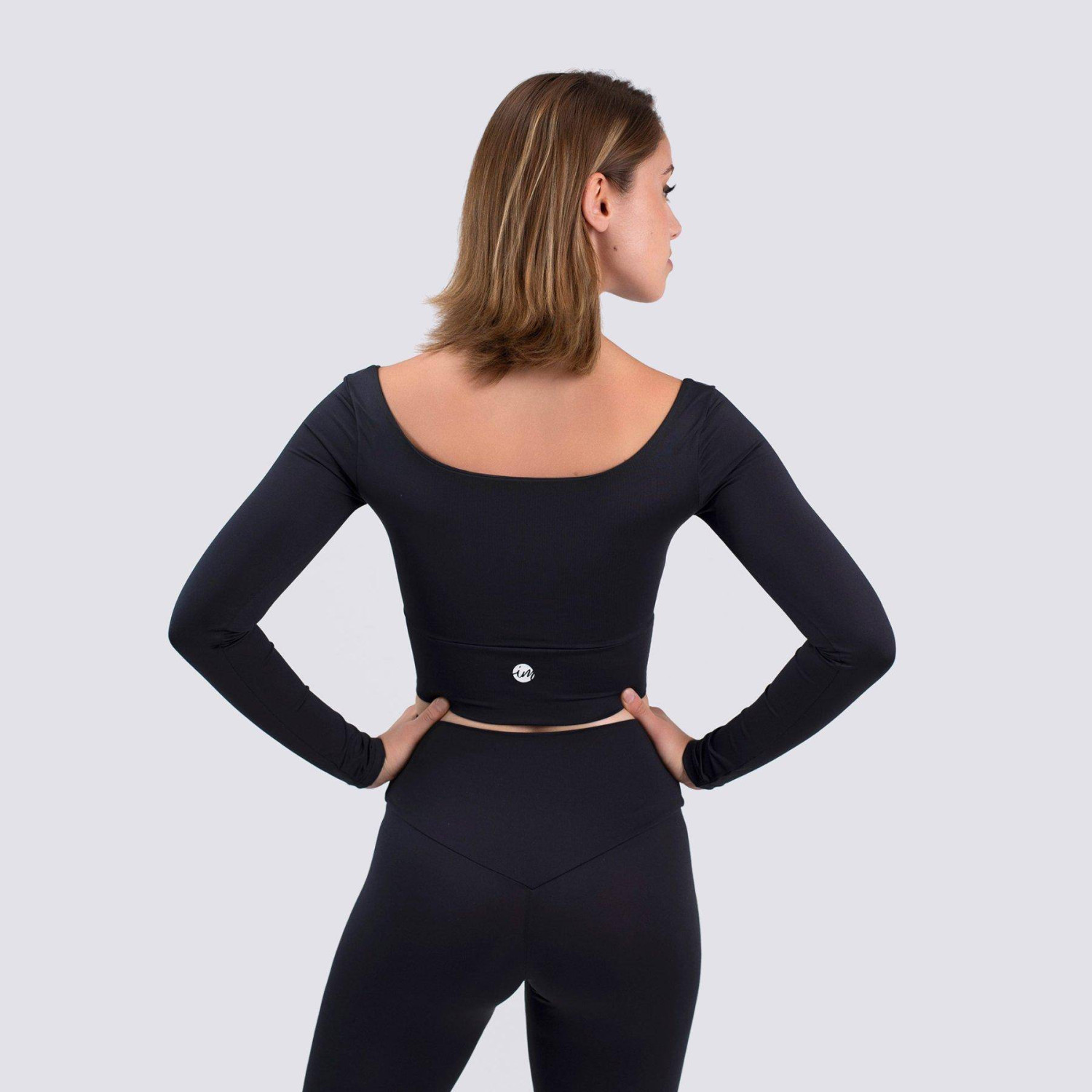 Crop Top Langarm mit Cups 6655 Intermezzo | Ballett Shop