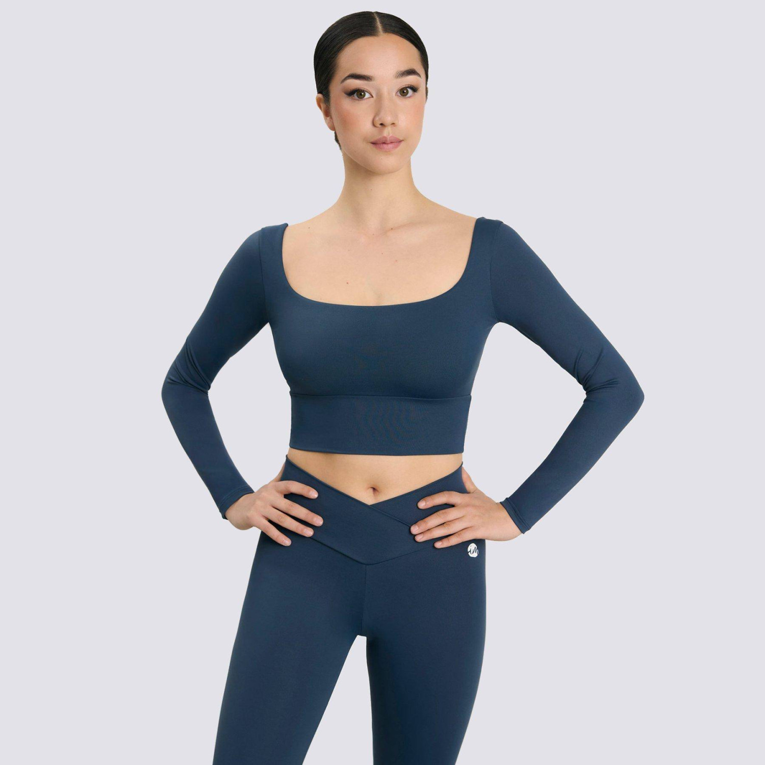 Crop Top Langarm mit Cups 6655 Intermezzo | Ballett Shop