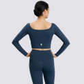 Crop Top Langarm mit Cups 6655 Intermezzo | Ballett Shop