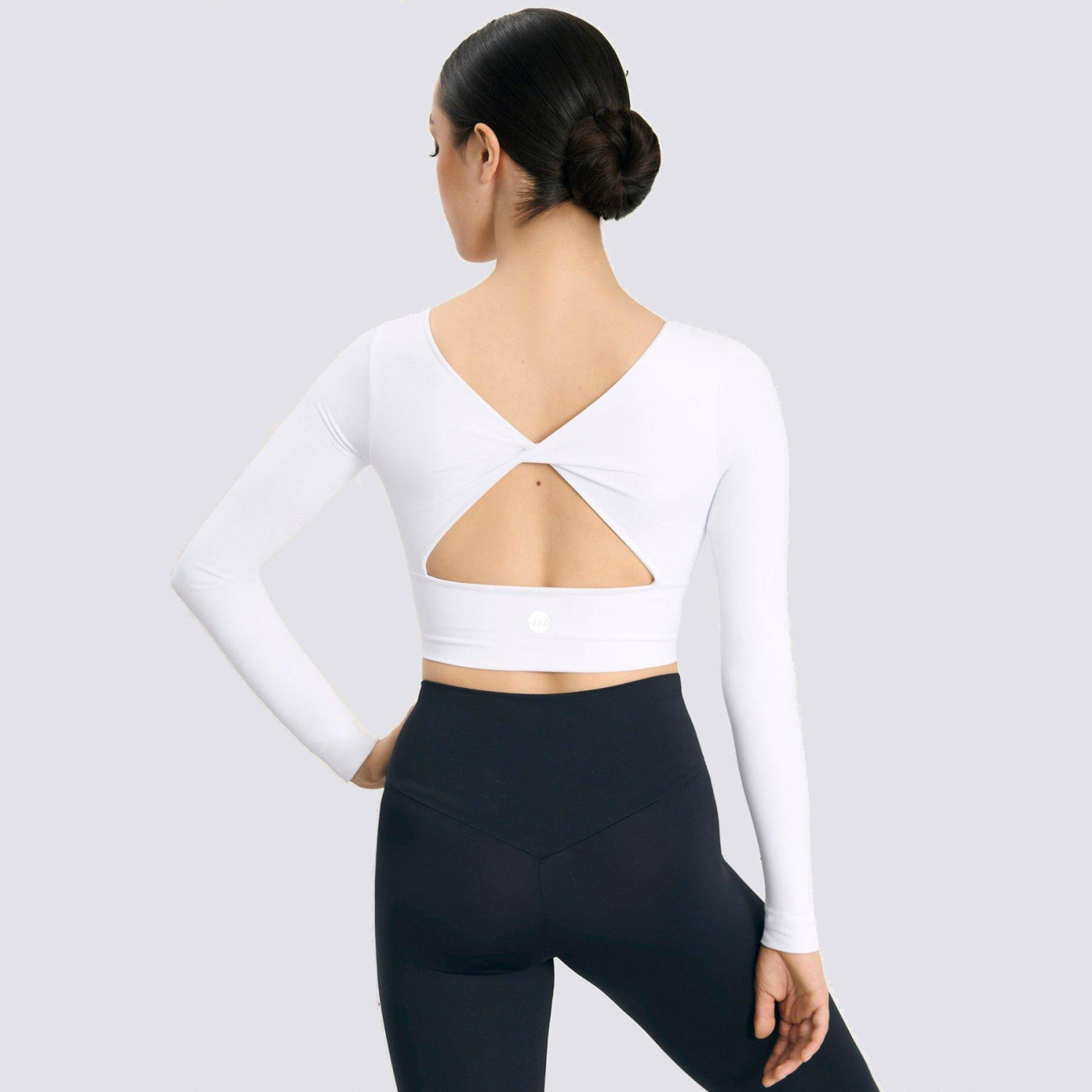 Croptop langarm Rückencutout Grayson 6656 Intermezzo