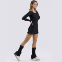 Top langarm mit Boot-Ausschnitt und Crisscross Gardenia 6660 von Intermezzo