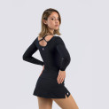 Top langarm mit Boot-Ausschnitt und Crisscross Gardenia 6660 von Intermezzo