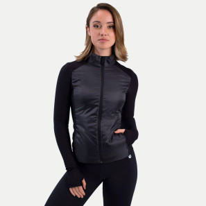 Trainingsjacke gefüttert mit Daumenlöchern Intermezzo | Ballett Shop