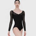 Trikot mit langen Tüllärmeln LAVANDE Wear Moi im Ballett Shop