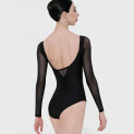 Trikot mit langen Tüllärmeln LAVANDE Wear Moi im Ballett Shop