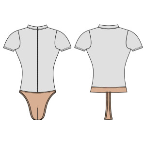 Tanztrikot Tanga Herren OBERON Wear Moi im Ballett Shop