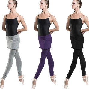 Aufwärm-Leggings mit Rock CRYSALIDE Wear Moi | Ballett Shop Zürich