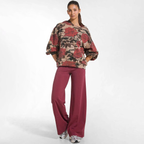 ausgestellte Jazzhose aus Baumwolljersey D42009 Deha