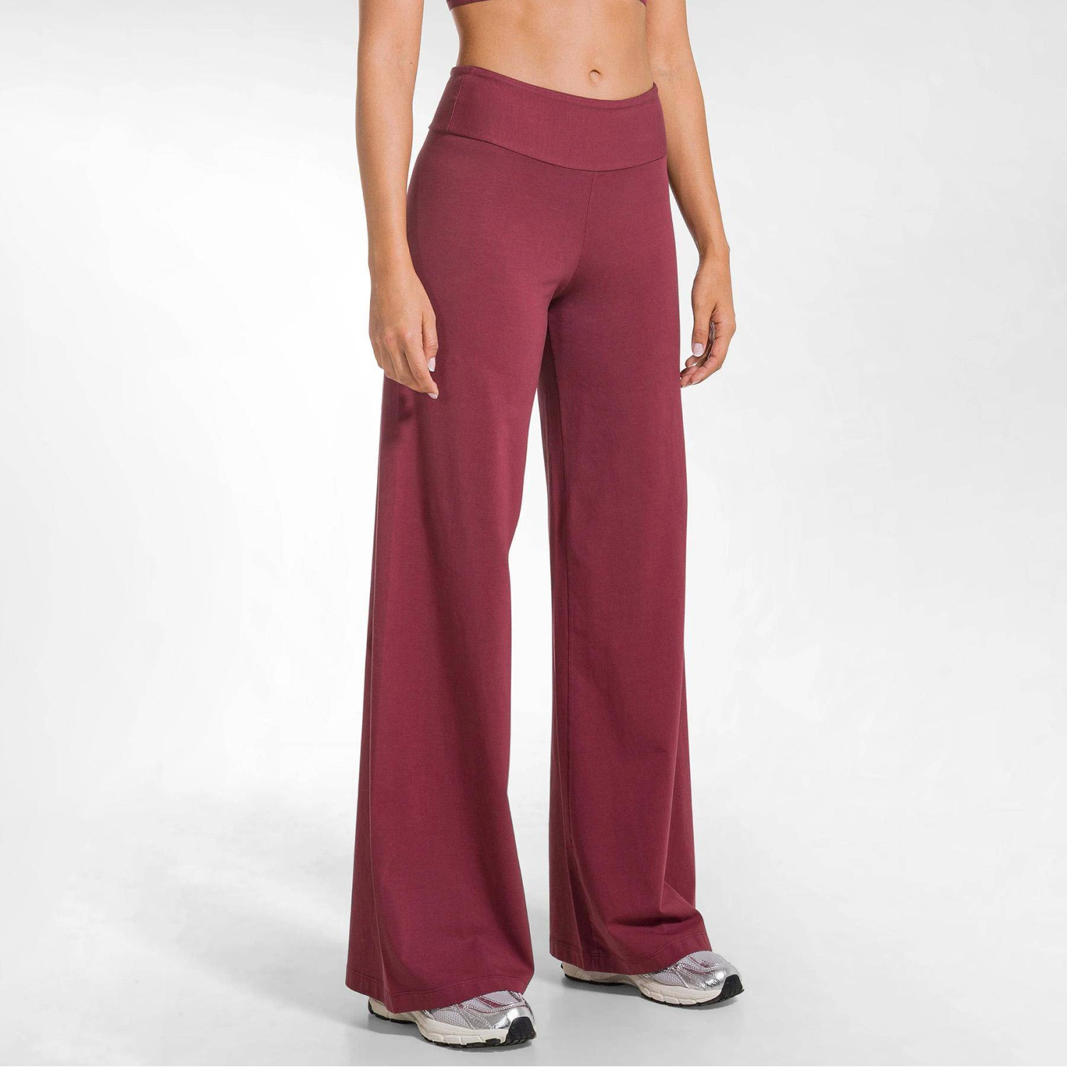 ausgestellte Jazzhose aus Baumwolljersey D42009 Deha